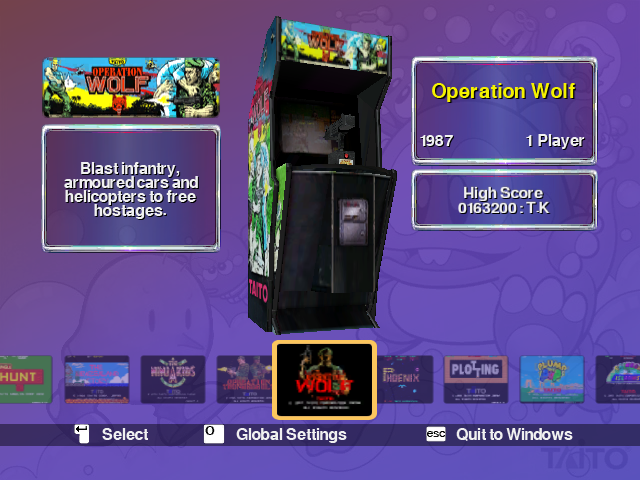 Taito Legends screenshot 4 for Playstation 2